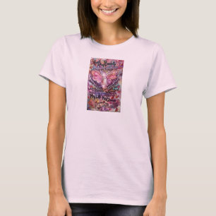 Feel My Beauty Pink Cancer Angel T-Shirt