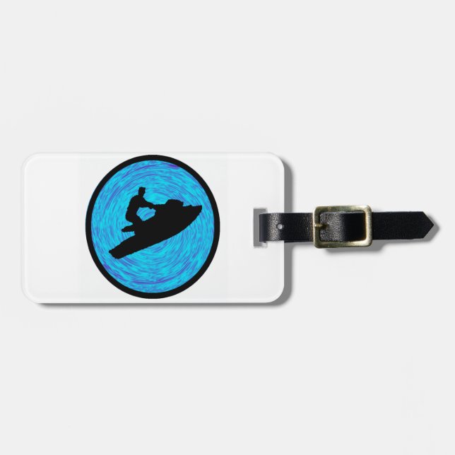 FEEL OF WATER LUGGAGE TAG (Front Horizontal)