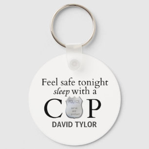 Feel safe tonight! key ring