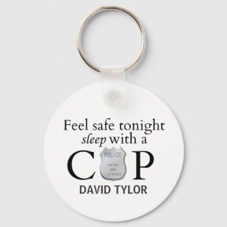 Feel safe tonight! key ring