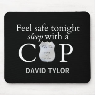 Feel safe tonight! mouse mat