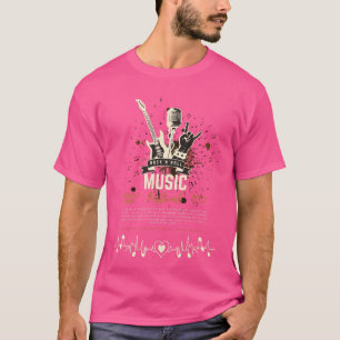 Feel the Beat – Music Lover Vibes T-Shirt