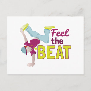 Feel The Beat Postcard