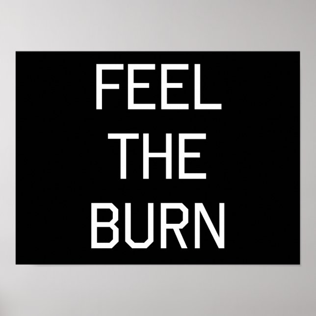 Feel The Burn Poster (Front)