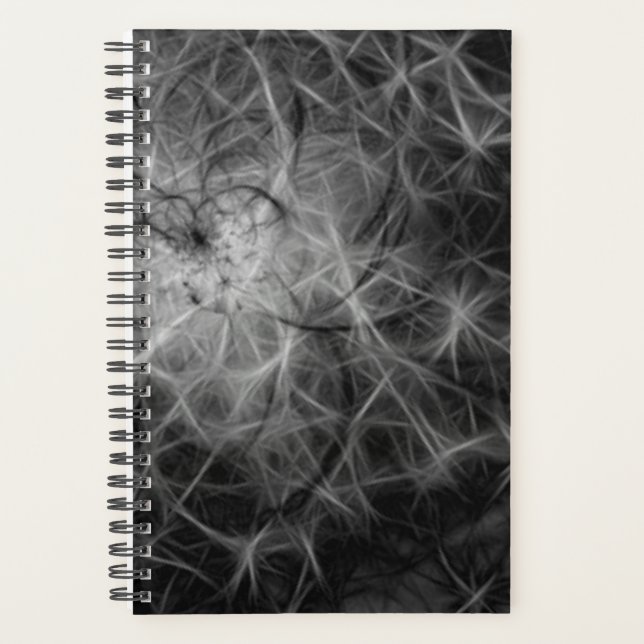 Feel the ENERGY! Electrifying Power Black & White Planner (Front)
