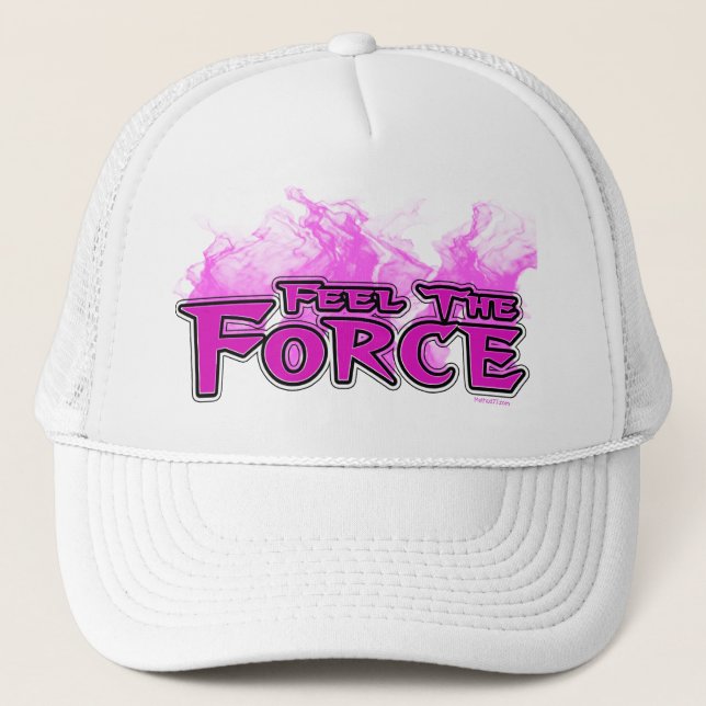 Feel the Force Pink Hat (Front)