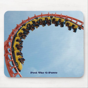 Feel The G-Force Mouse Mat