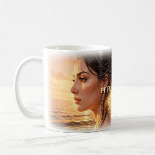 Feel the Gold Sunset Muse Mug