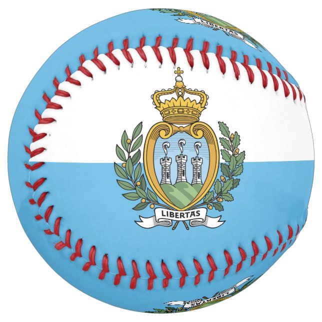 Feel the heartbeat of San Marino in every stitch! Softball (Front Left)
