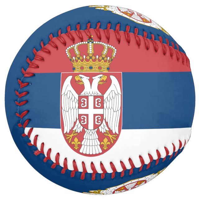 Feel the heartbeat of Serbia in every stitch! Softball (Front Left)