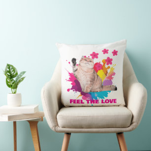 FEEL THE LOVE TRENDY DESIGN CUSHION