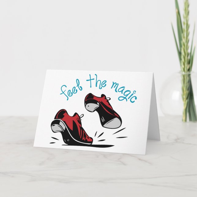 Feel The Magic Card (Front)