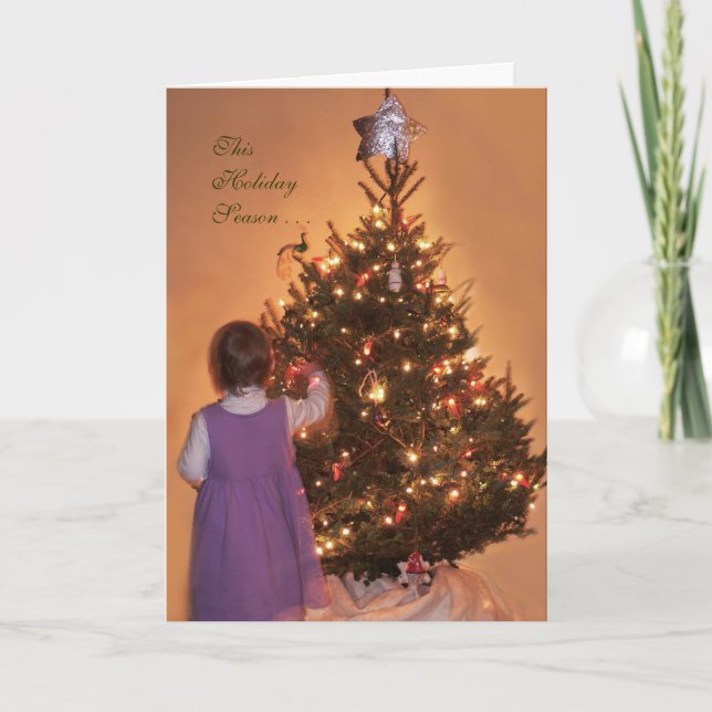 "Feel the magic," . . .Christmas Card (Front)