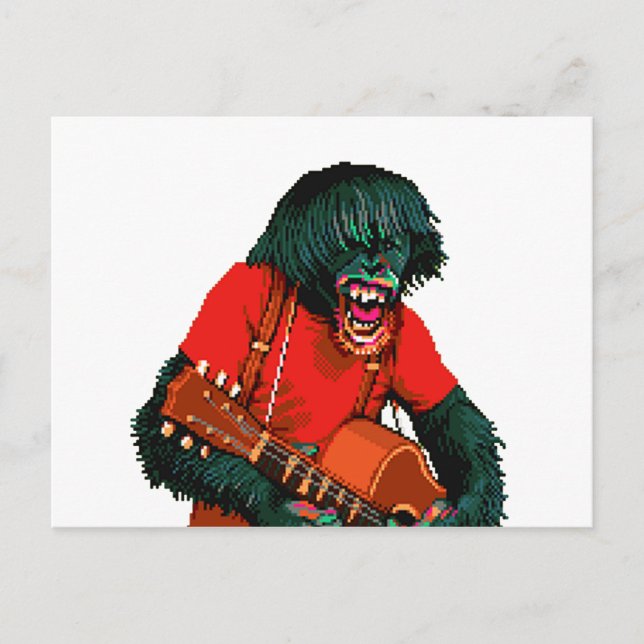 FEEL THE MUSIC POSTCARD (Front)