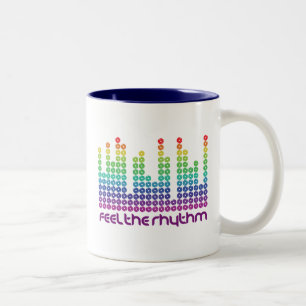 feel the rhythm mug hat mousepad