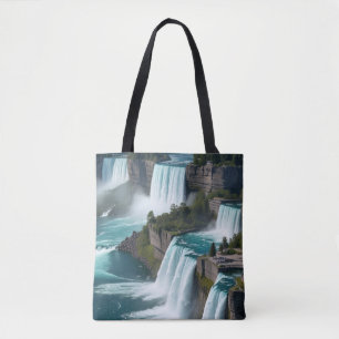 "Feel the Rush – Niagara Falls Tote Bag" Bag
