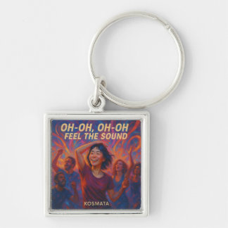 Feel the Sound - Schlüsselanhänger Key Ring