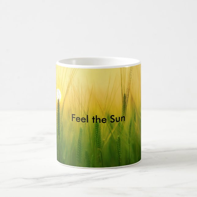 Feel the Sun by storeman Coffee Mug (Center)