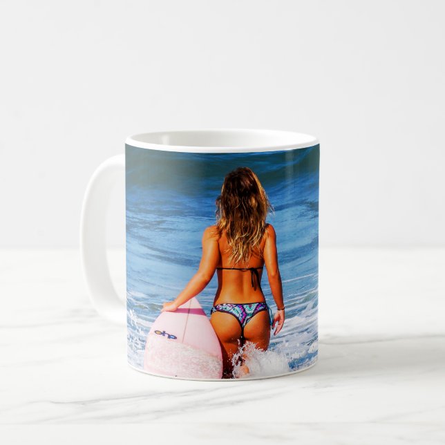 Feel the Wave by storeman Coffee Mug (Front Left)