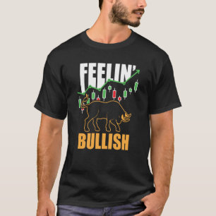 Feelin Bullish Cryptocurrency Blockchain Trader Cr T-Shirt