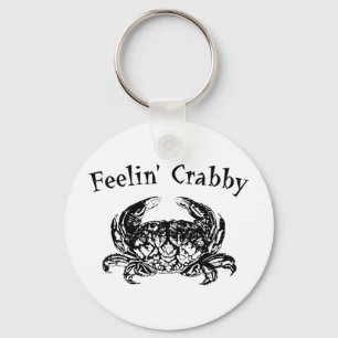 Feelin' Crabby Key Ring