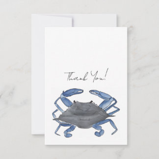 Feelin Crabby  Thank You Card