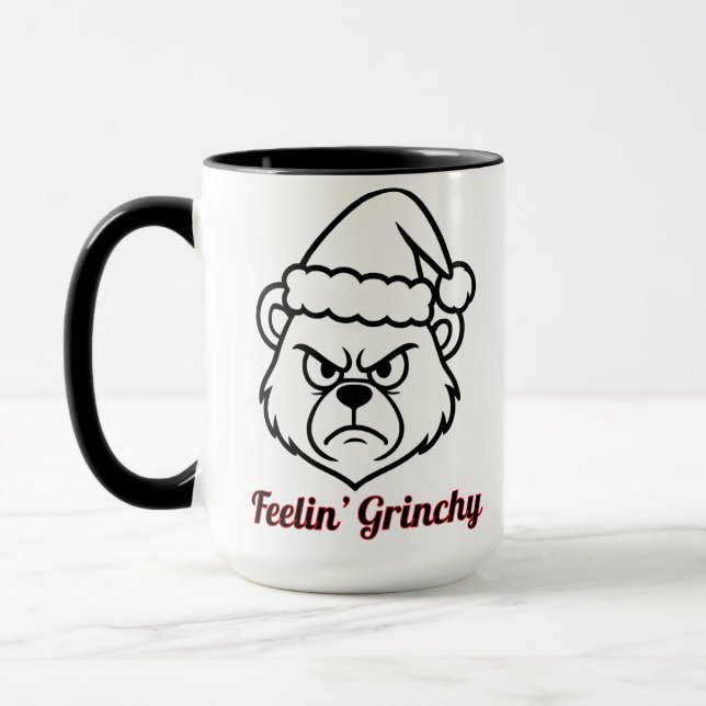 Feelin Grinchy Mug (Left)