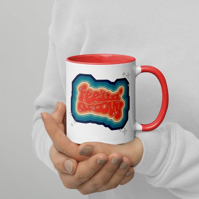 Feelin' Groovy - 70s styl Mug (Creator Uploaded)