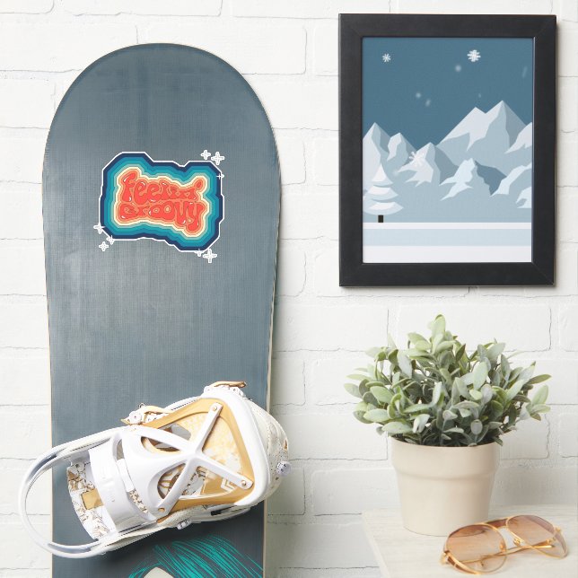 Feelin' Groovy - 70s style (Snowboard)