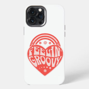 Feelin Groovy 70's vibe iPhone 13 Pro Max Case