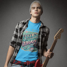 Feelin' Groovy Retro 70s Vintage Psychedelic 