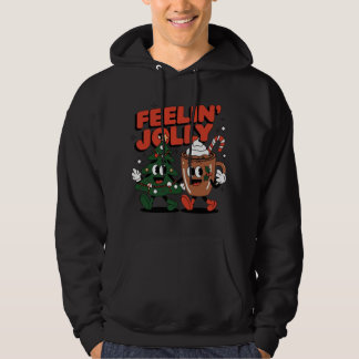 Feelin' Jolly: Festive Holiday  Hoodie