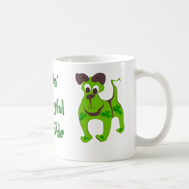 Feelin' My Playful Irish Side - Mug (Right)