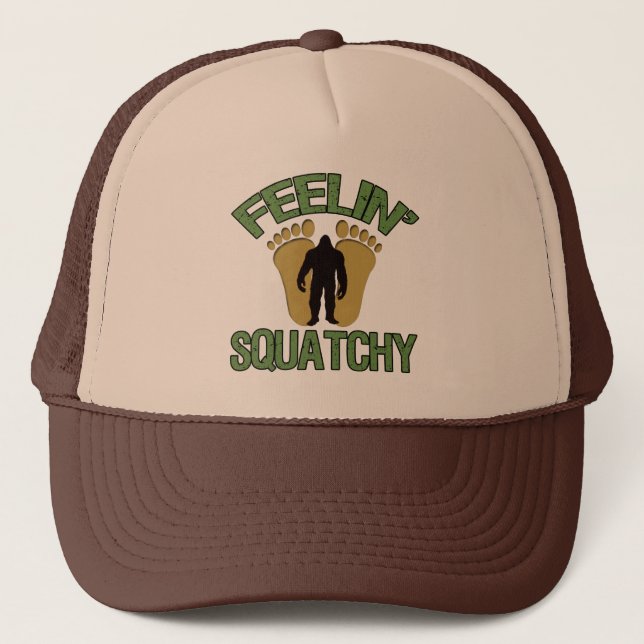 Feelin' Squatchy Trucker Hat (Front)