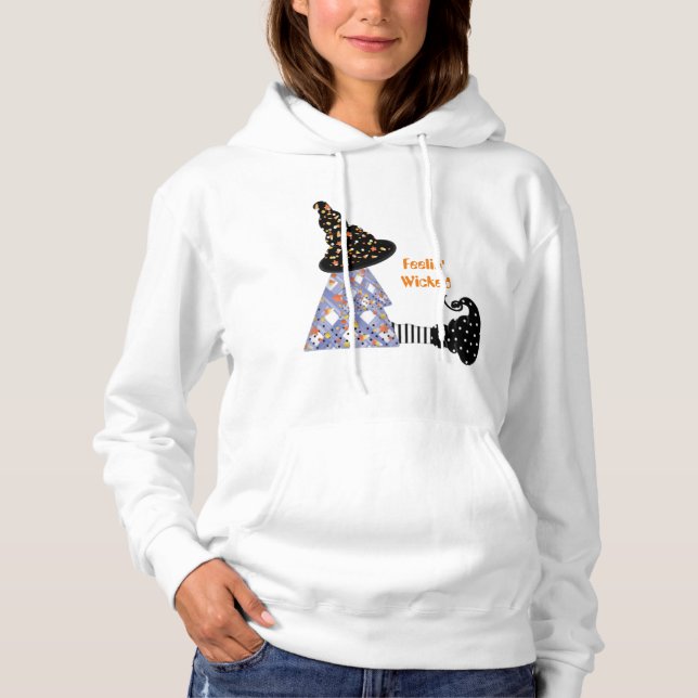 Feelin' Wicked Witch Hoodie (Front)