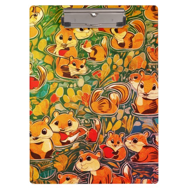 Feeling a Bit Squirrely  Clipboard (Front)