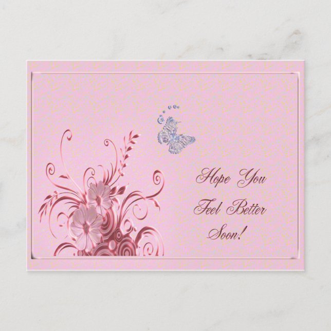 Feeling Better Postcard (Front)
