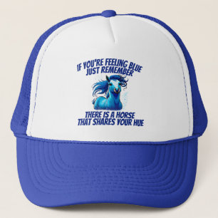 Feeling Blue, Horse Trucker Hat