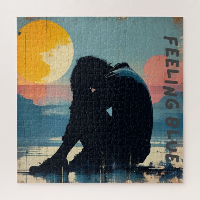 Feeling Blue – Limited Edition (4) Jigsaw Puzzle (Vertical)