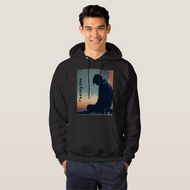 Feeling Blue – Limited Edition (5) Hoodie (Front Full)