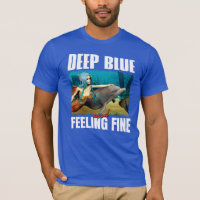Feeling Blue Ocean Mermaid Dolphin Art