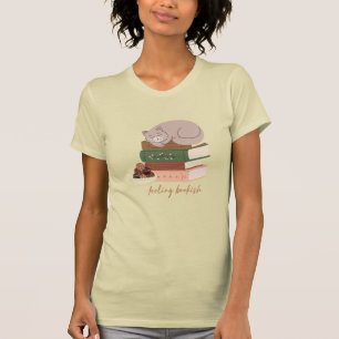 Feeling Bookish Cat T-Shirt