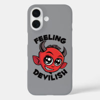 Feeling Devilish Cute Smiling Devil