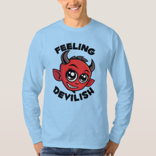 Feeling Devilish Cute Smiling Devil T-Shirt