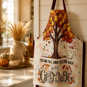 Feeling Fall and Feeling Cosy with Gratitude Apron