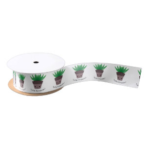 Feeling Ferntastic Fern Satin Ribbon
