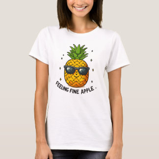 Feeling Fine Apple | Food Lover T-Shirt
