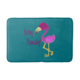 Feeling Flamazing Flamingo Bath Mat