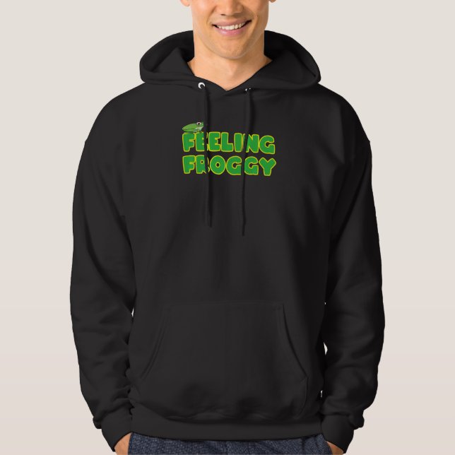 Feeling Froggy Hoodie (Front)
