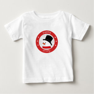 Feeling Frosty Snowman Baby T-Shirt